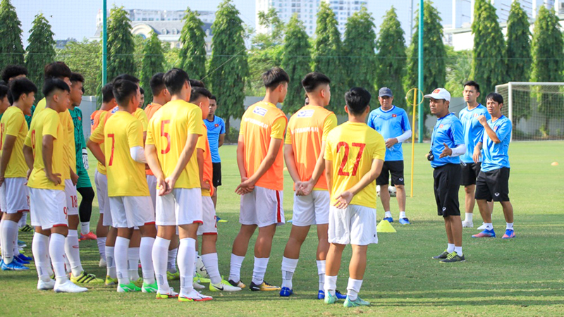 U19 Việt Nam đặt mục tiêu vô địch. Ảnh: VFF