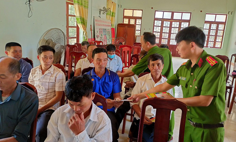Quảng Trạch: Triển khai đợt cao điểm tuyên truyền phòng, chống ma túy