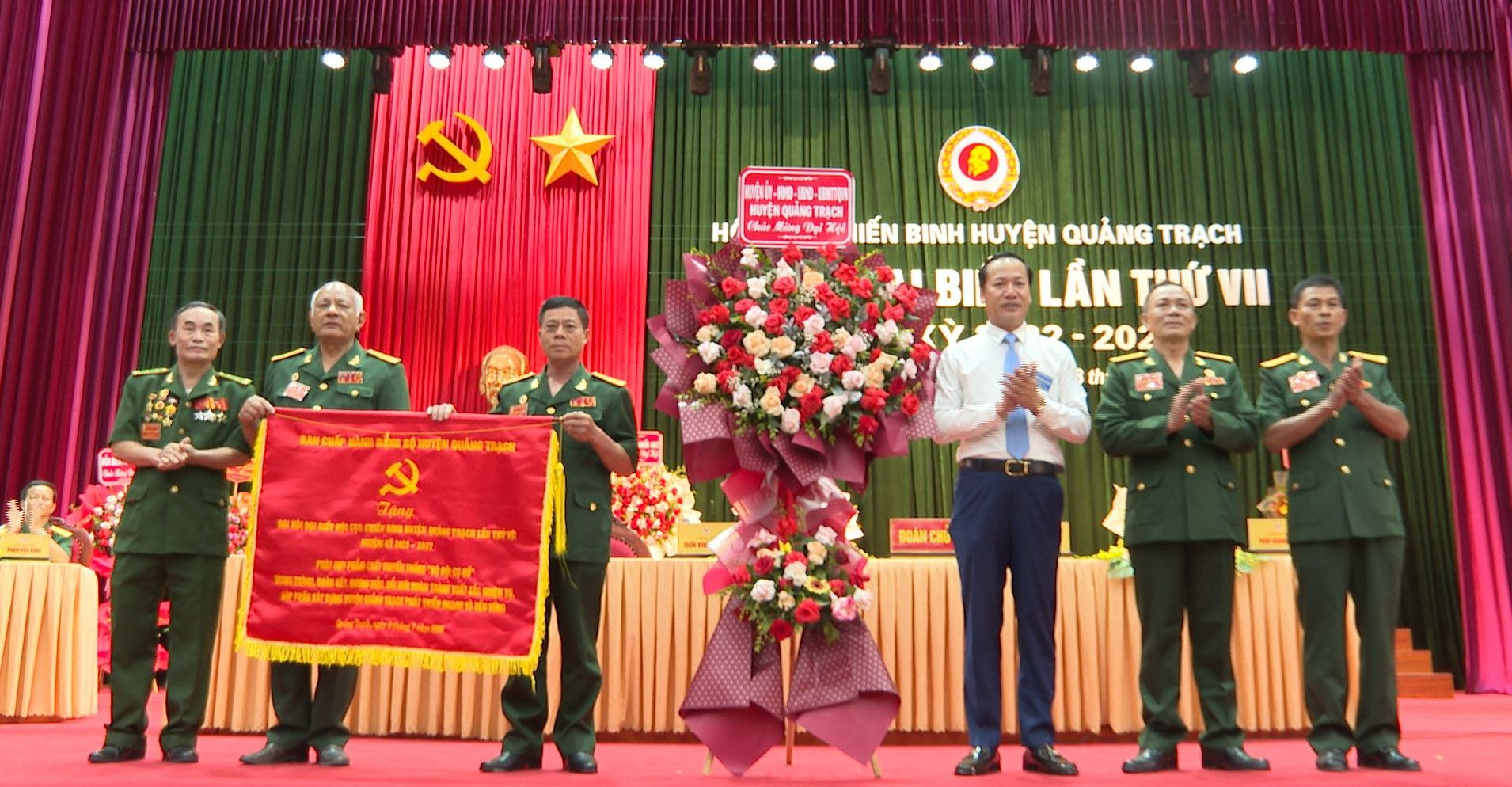 Đại hội đại biểu Hội Cựu chiến binh huyện Quảng Trạch nhiệm kỳ 2022-2027