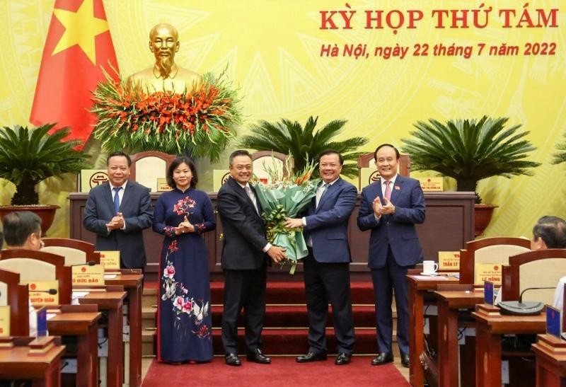 Đồng chí Trần Sỹ Thanh được bầu làm Chủ tịch Ủy ban nhân dân thành phố Hà Nội