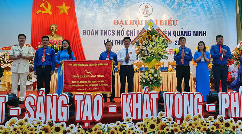 Đại hội đại biểu Đoàn TNCS Hồ Chí Minh huyện Quảng Ninh lần thứ XIX
