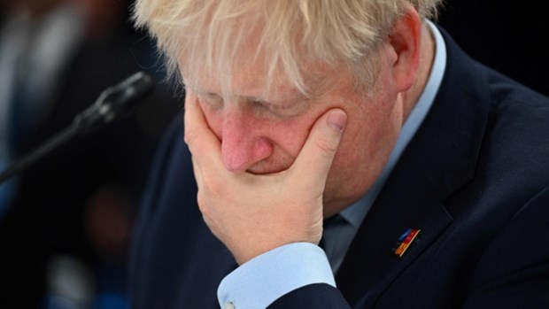  Chính phủ của Thủ tướng Boris Johnson đang rơi vào khủng hoảng. (Nguồn: AFP)