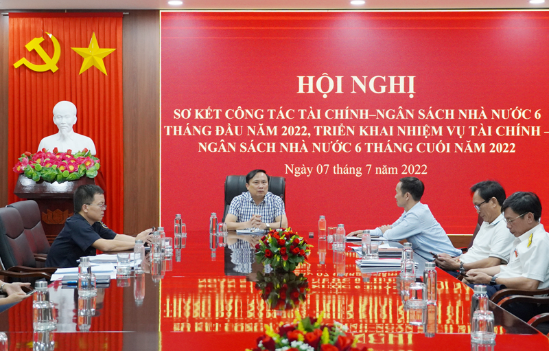 Các đại biểu dự hội nghị tại điểm cầu tỉnh Quảng Bình,