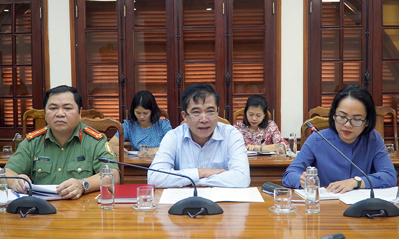 Đồng chí Phó Chủ tịch Thường trực UBND tỉnh Đoàn Ngọc Lâm đánh giá hiệu quả hợp tác giữa hai bên