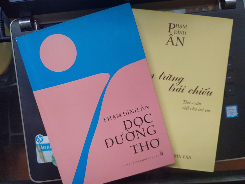 Hai tác phẩm mới nhất của nhà thơ Phạm Đình Ân.