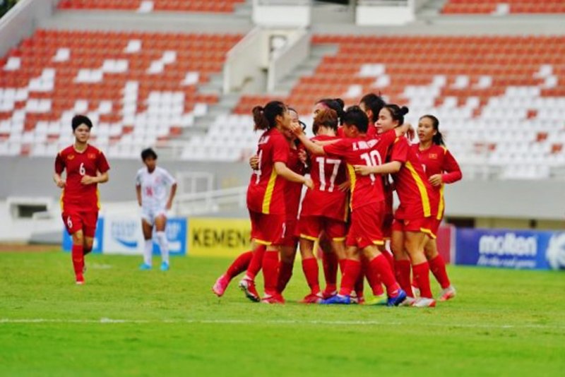 Đội tuyển nữ U18 Việt Nam giành quyền vào chơi chung kết giải Đông Nam Á 2022