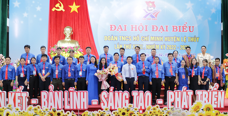Đại hội đại biểu Đoàn TNCS Hồ Chí Minh huyện Lệ Thủy lần thứ XXII