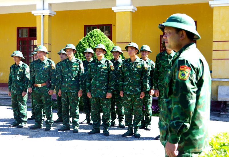 BĐBP Quảng Bình: Bế mạc huấn luyện lực lượng dự bị động viên năm 2022