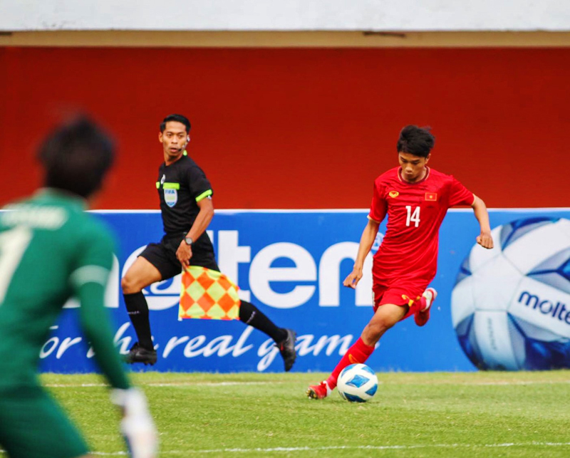 Chiến thắng ở giải đấu khu vực sẽ góp phần rèn luyện bản lĩnh thi đấu cho lứa cầu thủ trẻ của bóng đá Việt Nam. Ảnh: VFF.