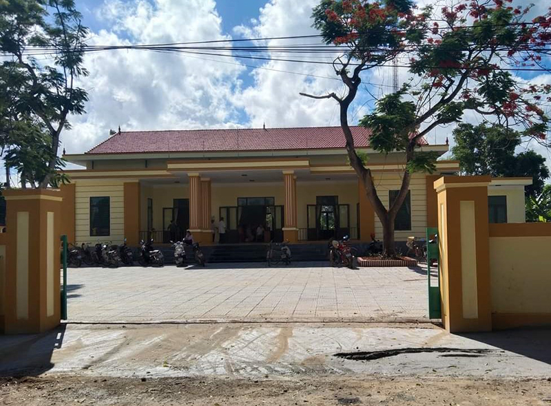 Nhà tránh lũ và sinh hoạt cộng đồng thôn Văn Minh đưa vào sử dụng giúp địa phương có thêm cơ sở vật chất phục vụ công tác phòng, chống bão lũ.