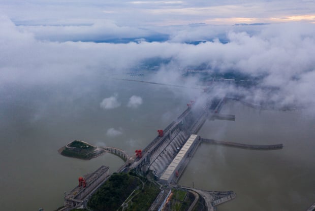 Đập Tam Hiệp, tỉnh Hồ Bắc, Trung Quốc tháng 8/2021. Ảnh: Shutterstock