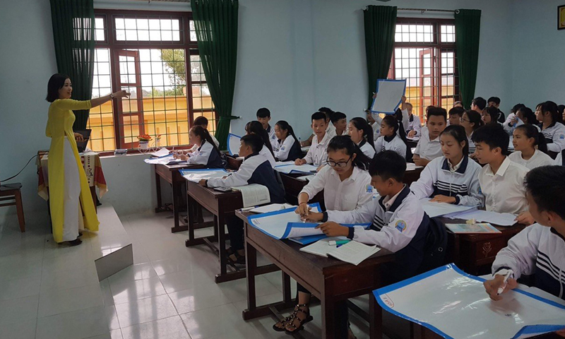 Trường THPT Trần Phú đã có nhiều nỗ lực nhằm đổi mới, sáng tạo trong dạy học, tạo hứng thú cho học sinh.