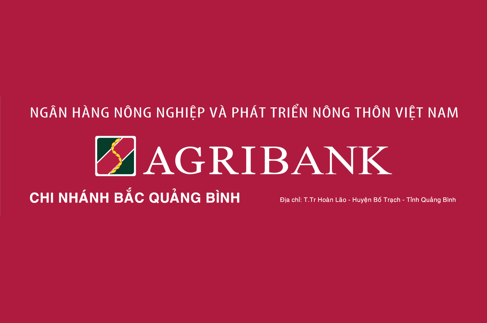 Agribank chi nhánh Bắc Quảng Bình thông báo tuyển dụng