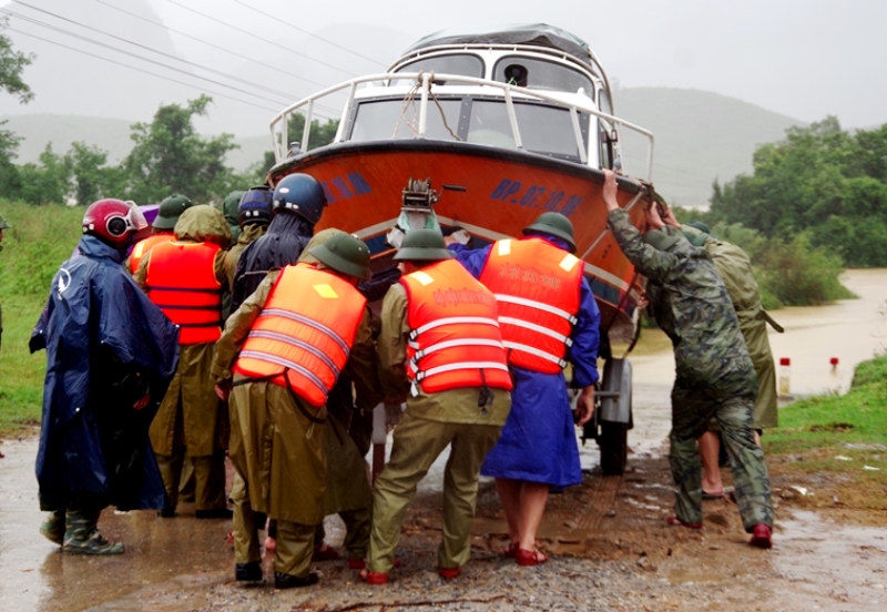 Bộ đội Biên phòng Quảng Bình sẵn sàng ứng phó với bão Noru và mưa lớn