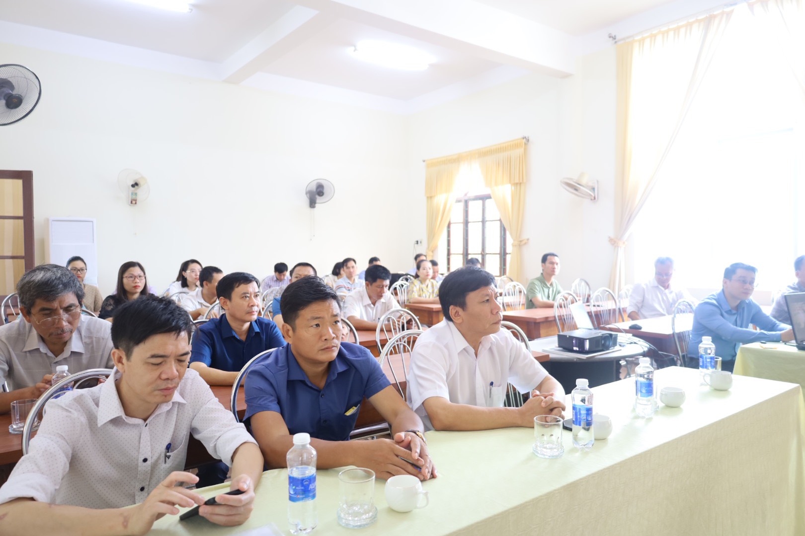 Tham gia lớp tập huấn có 35 hội viên, nhà báo, phóng viên Hội Nhà báo các tỉnh: Quảng Bình, Hà Tĩnh và Nghệ An.