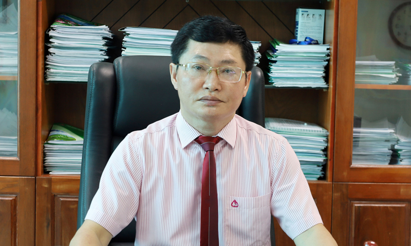 Ông Trần Văn Tài, Giám đốc Ngân hàng Chính sách xã hội-Chi nhánh Quảng Bình.