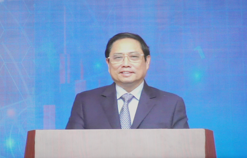 Thủ tướng Chính phủ Phạm Minh Chính phát biểu chỉ đạo tại diễn đàn.