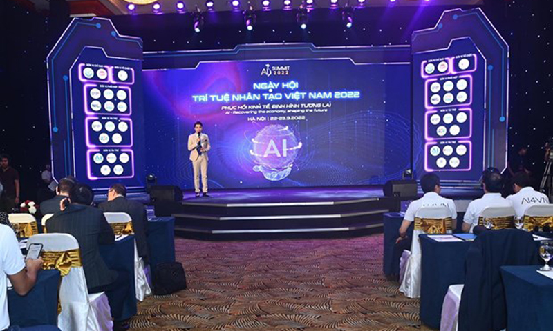 AI4VN là sự kiện thường niên, được tổ chức lần đầu tiên vào năm 2018. (Ảnh: PV/Vietnam+)
