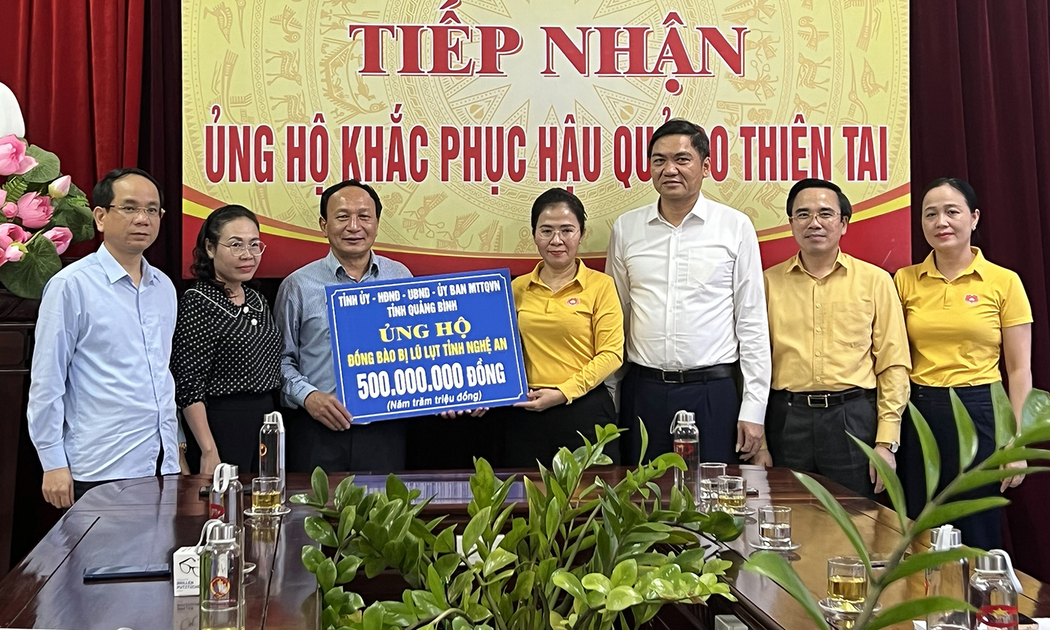 Quảng Bình hỗ trợ 2 tỉnh Nghệ An, Hà Tĩnh khắc phục hậu quả thiên tai