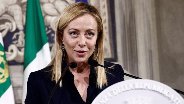 Bà Giorgia Meloni chính thức trở thành Thủ tướng Italy
