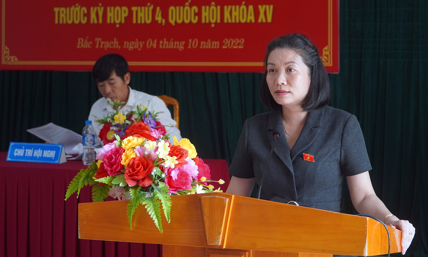 Đại biểu Nguyễn Minh Tâm ghi nhận, tiếp thu các ý kiến của cử tri