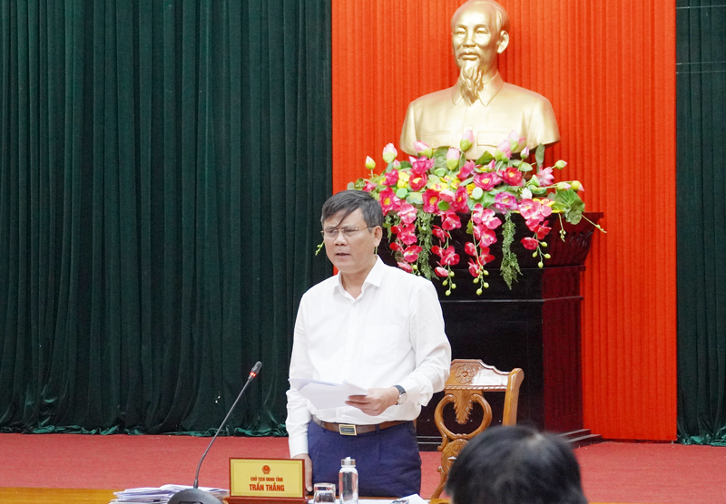 Đồng chí Chủ tịch UBND tỉnh Trần Thắng cho biết, tỉnh Quảng Bình quyết tâm thực hiện đúng tiến độ của dự án.
