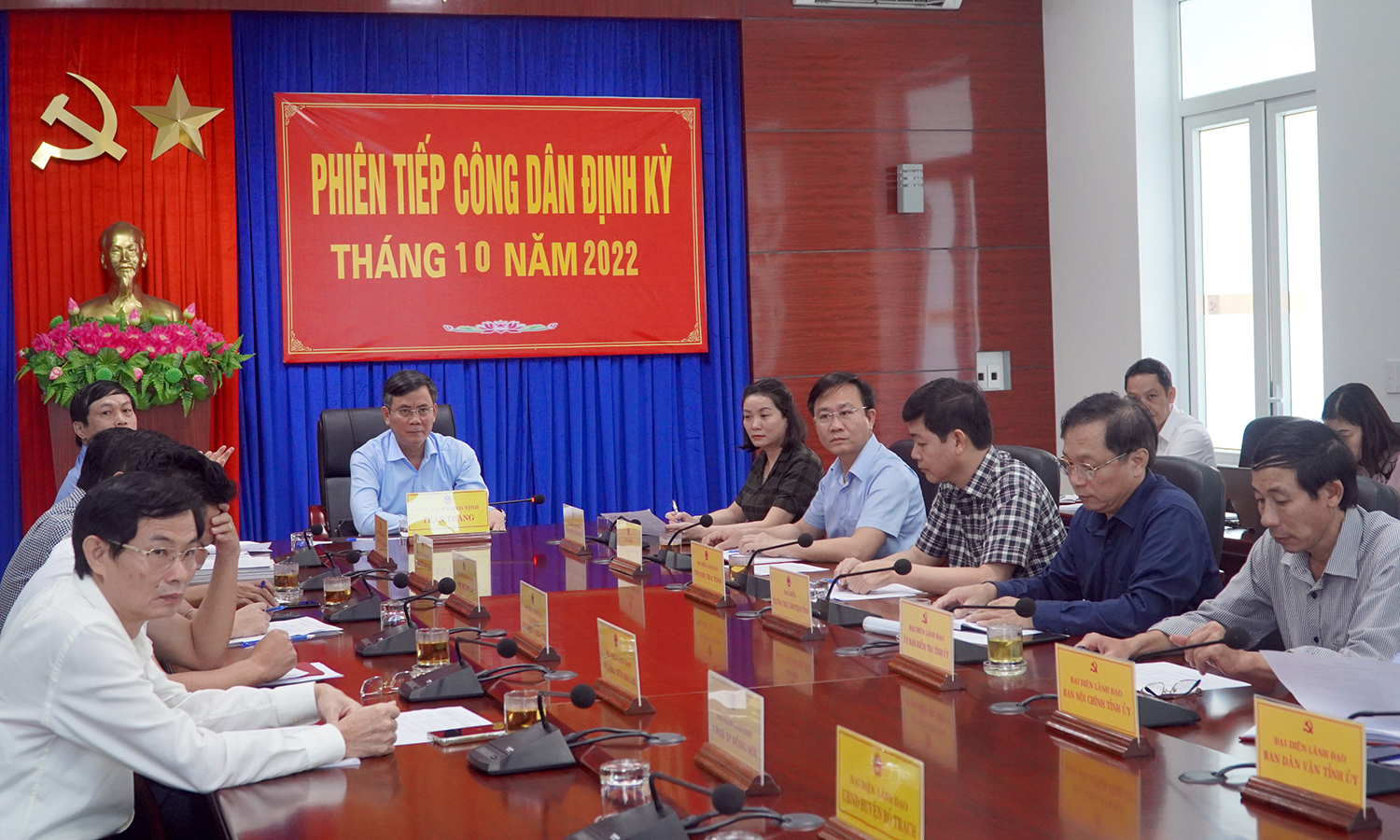 Toàn cảnh phiên tiếp và đối thoại với dân của đồng chí Chủ tịch UBND tỉnh Trần Thắng