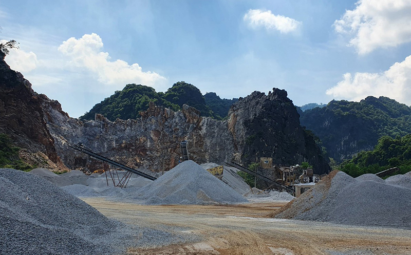 Công tác quản lý nhà nước về hoạt động khoáng sản đã được huyện Lệ Thủy chú trọng.