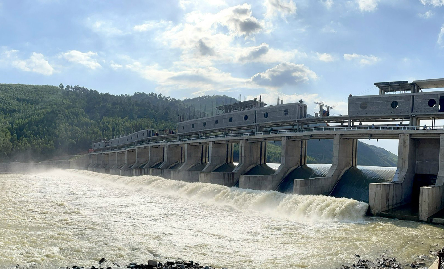 Hệ thống thủy lợi Rào Nan bảo đảm tưới nguồn nước sinh hoạt, sản xuất cho 22 xã vùng hạ lưu sông Gianh.