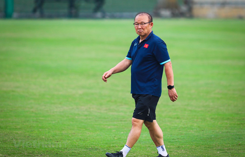 Huấn luyện viên Park Hang-seo sẽ chia tay đội tuyển Việt Nam sau AFF Cup 2022. (Ảnh: PV/Vietnam+)