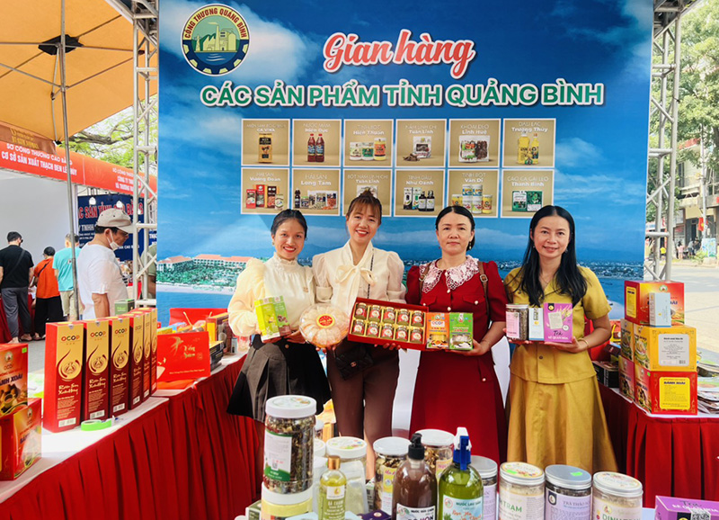 Các doanh nghiệp Quảng Bình tham gia lễ hội  