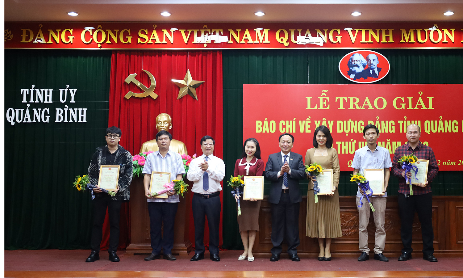 16 tác phẩm đoạt Giải báo chí về xây dựng Đảng tỉnh Quảng Bình năm 2022