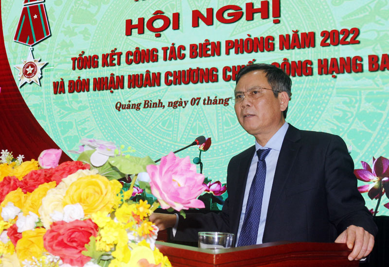 Bộ Chỉ huy Bộ đội Biên phòng tỉnh Quảng Bình: Đón nhận 2 Huân chương Chiến công hạng Ba
