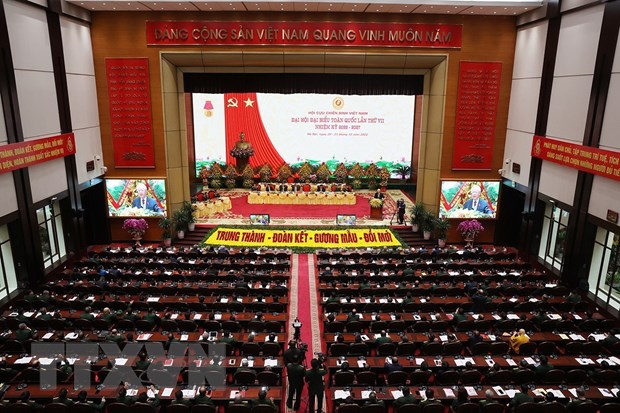 Khai mạc Đại hội đại biểu toàn quốc Hội Cựu chiến binh Việt Nam
