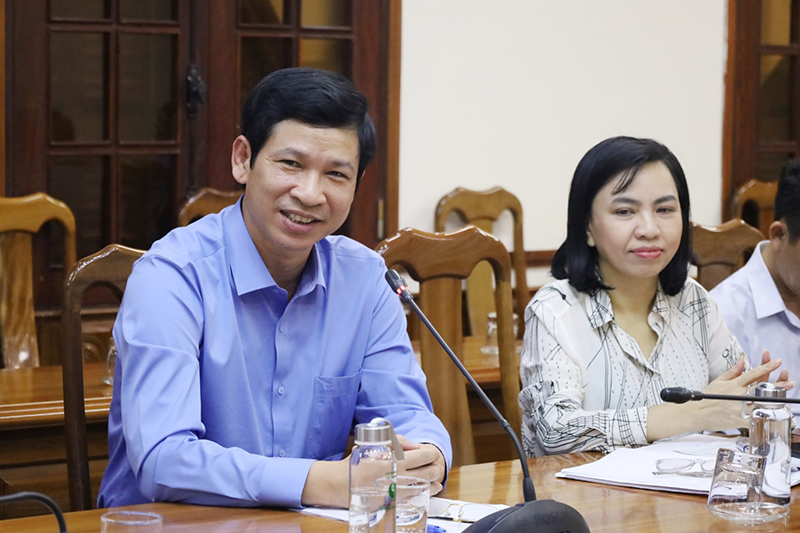 Đồng chí Phó Chủ tịch Hồ An Phong ghi nhận những đóng góp của Công ty Carlsberg Việt Nam trong các hoạt động an sinh xã hội. 