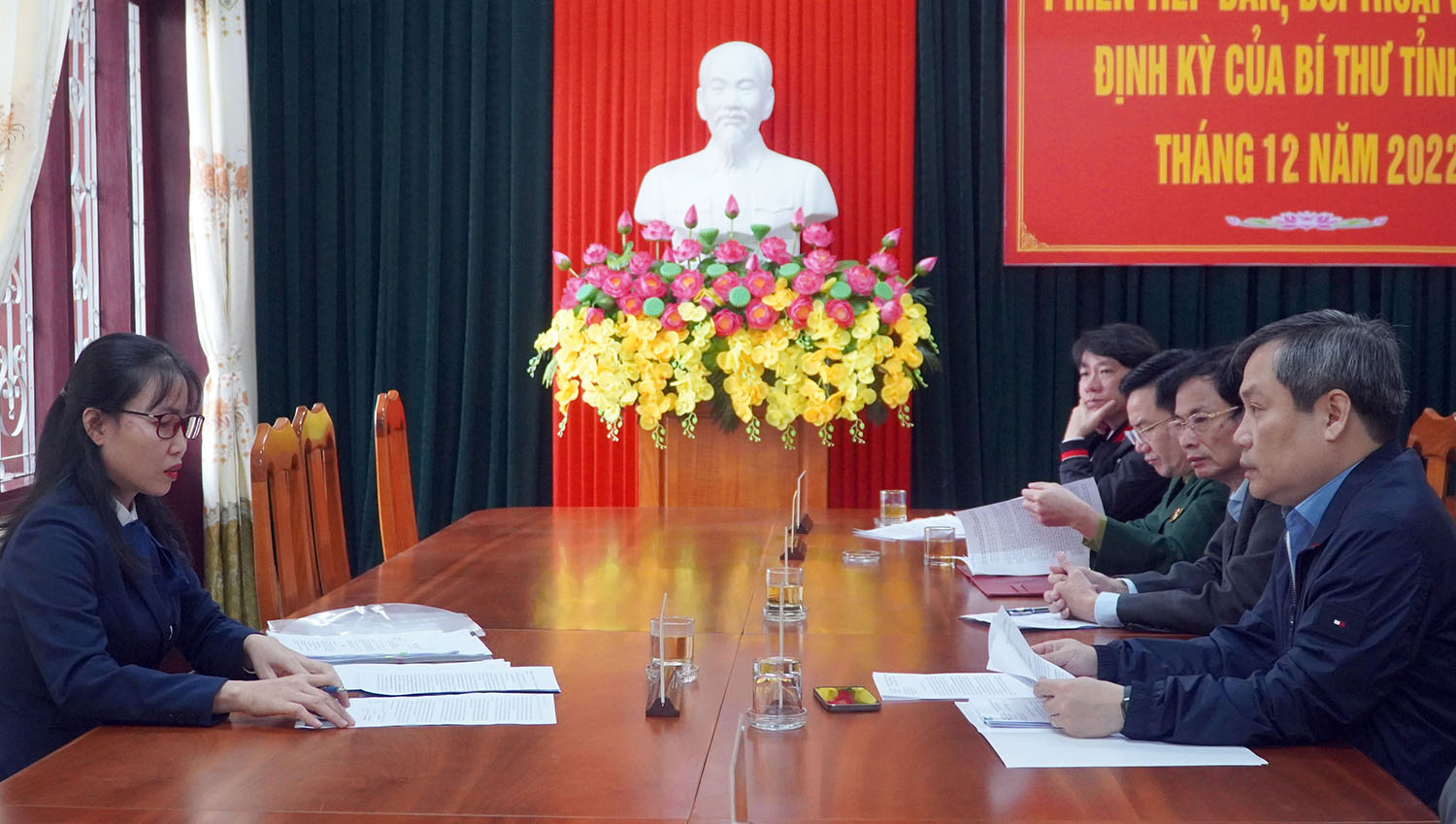 Đồng chí Bí thư Tỉnh ủy Vũ Đại Thắng trả lời nội dung kiến nghị của bà Lưu Thị Như Tình