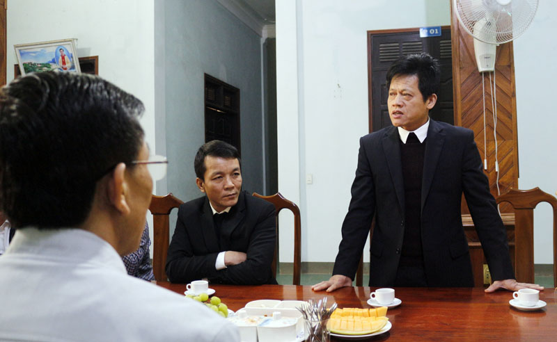 đồng chí Trưởng Ban Dân vận Tỉnh ủy Lê Văn Bảo