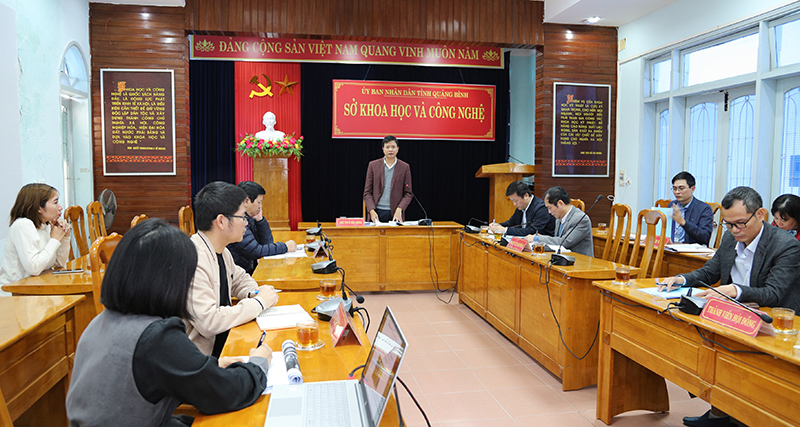 Chủ tịch Hội đồng nghiệm thu nhiệm vụ Nguyễn Chí Thắng đánh giá cao kết quả của nhiệm vụ đã đạt được.