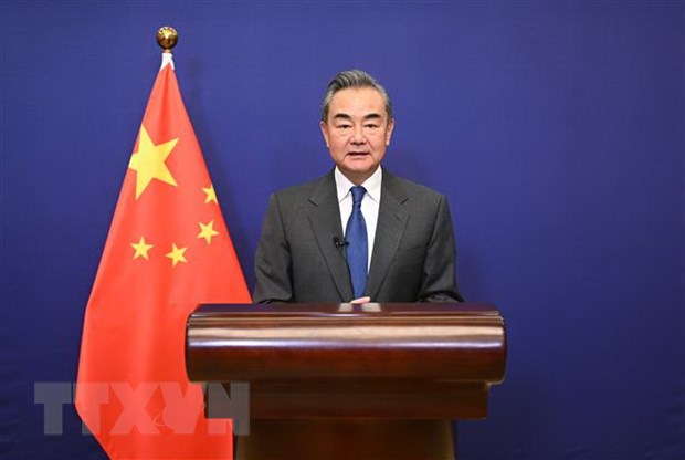 Ủy viên Quốc vụ kiêm Bộ trưởng Ngoại giao Trung Quốc Vương Nghị. (Ảnh: THX/TTXVN)