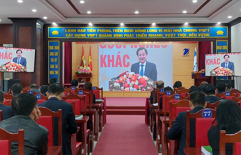 Đồng chí Lê Minh Khái, Phó Thủ tướng Chính phủ phát biểu chỉ đạo hội nghị
