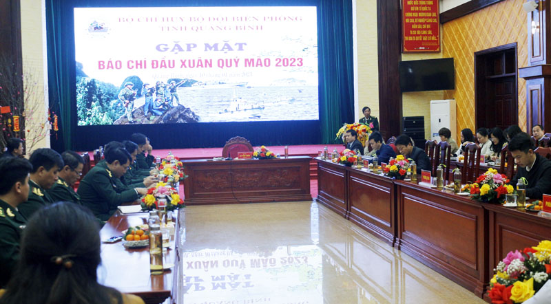 Bộ đội Biên phòng tỉnh Quảng Bình ghi nhận sự đồng hành của báo chí