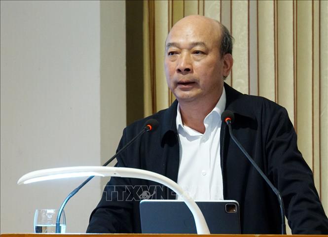 Chủ tịch Tập đoàn Công nghiệp Than - Khoáng sản Việt Nam Lê Minh Chuẩn. Ảnh tư liệu: Văn Đức/TTXVN