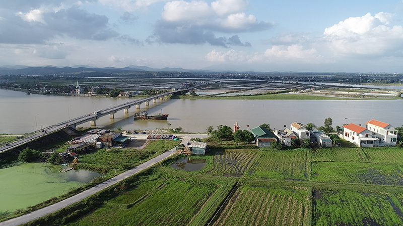 Cầu Quảng Hải 2, địa điểm dự kiến diễn ra bắn pháo hoa tầm thấp trong đêm giao thừa Tết Quý Mão 2023.