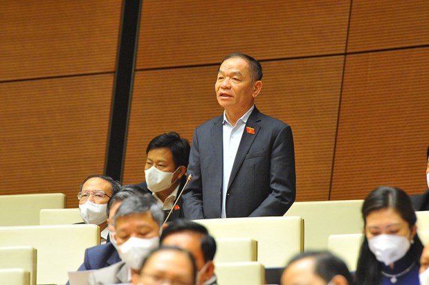 Đại biểu Quốc hội Lê Thanh Vân. (Ảnh: Minh Đức/TTXVN)