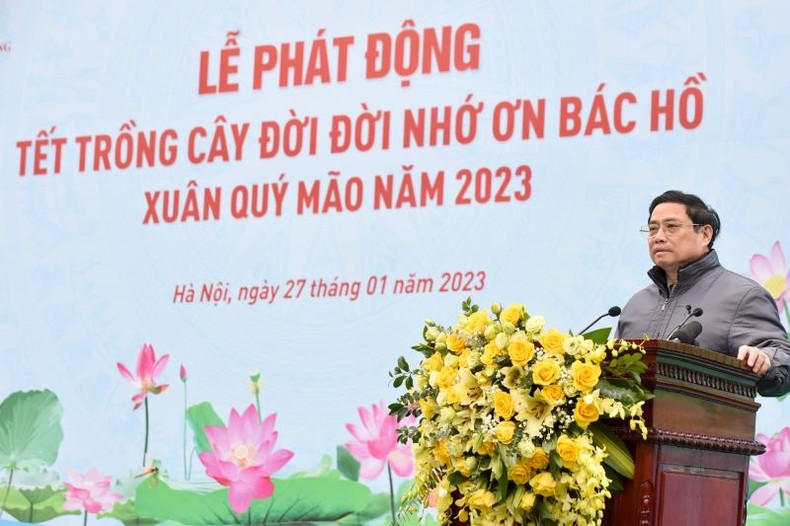 Thủ tướng Phạm Minh Chính Phát biểu tại buổi lễ.