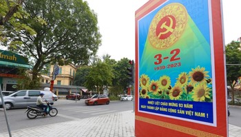 Điện mừng nhân kỷ niệm 93 năm Ngày thành lập Đảng Cộng sản Việt Nam