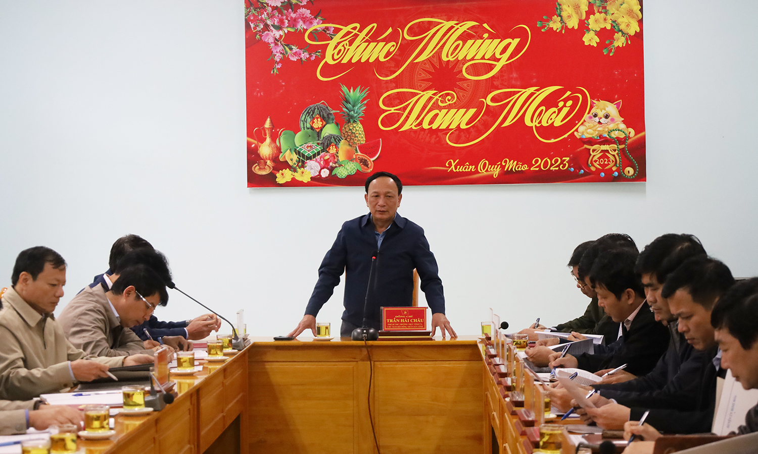 Đồng chí Phó Bí thư Thường trực Tỉnh ủy làm việc với Ban Thường vụ Huyện ủy Minh Hóa