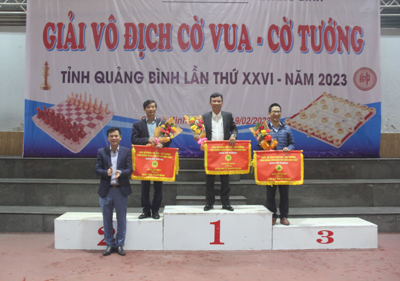 Bế mạc giải cờ vua, cờ tướng tỉnh Quảng Bình lần thứ 26