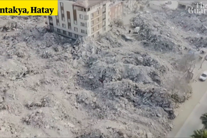 [Video] Hình ảnh đổ nát như trong phim viễn tưởng tại Thổ Nhĩ Kỳ và Syria sau động đất