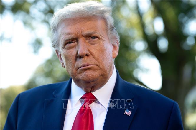Cựu Tổng thống Mỹ Donald Trump tại Washington, DC. Ảnh tư liệu: AFP/TTXVN